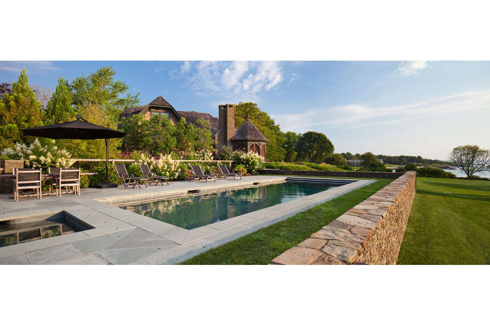 private residence, Middletown RI - Leblanc Jones Landscape Architects