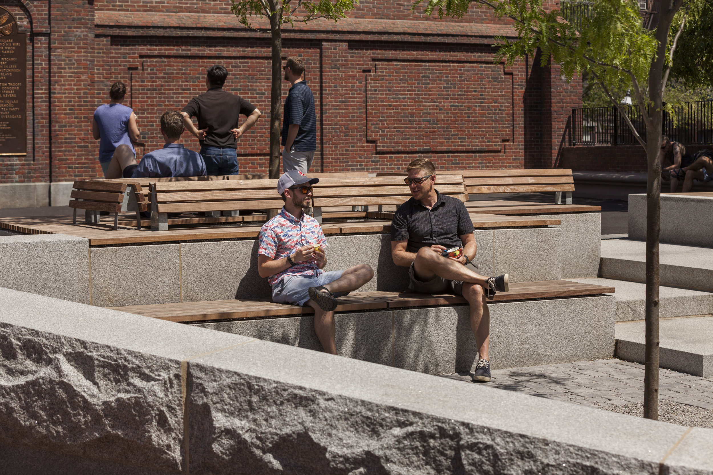 Rachel Revere Square, Boston, MA - Kyle Zick Landscape Architecture