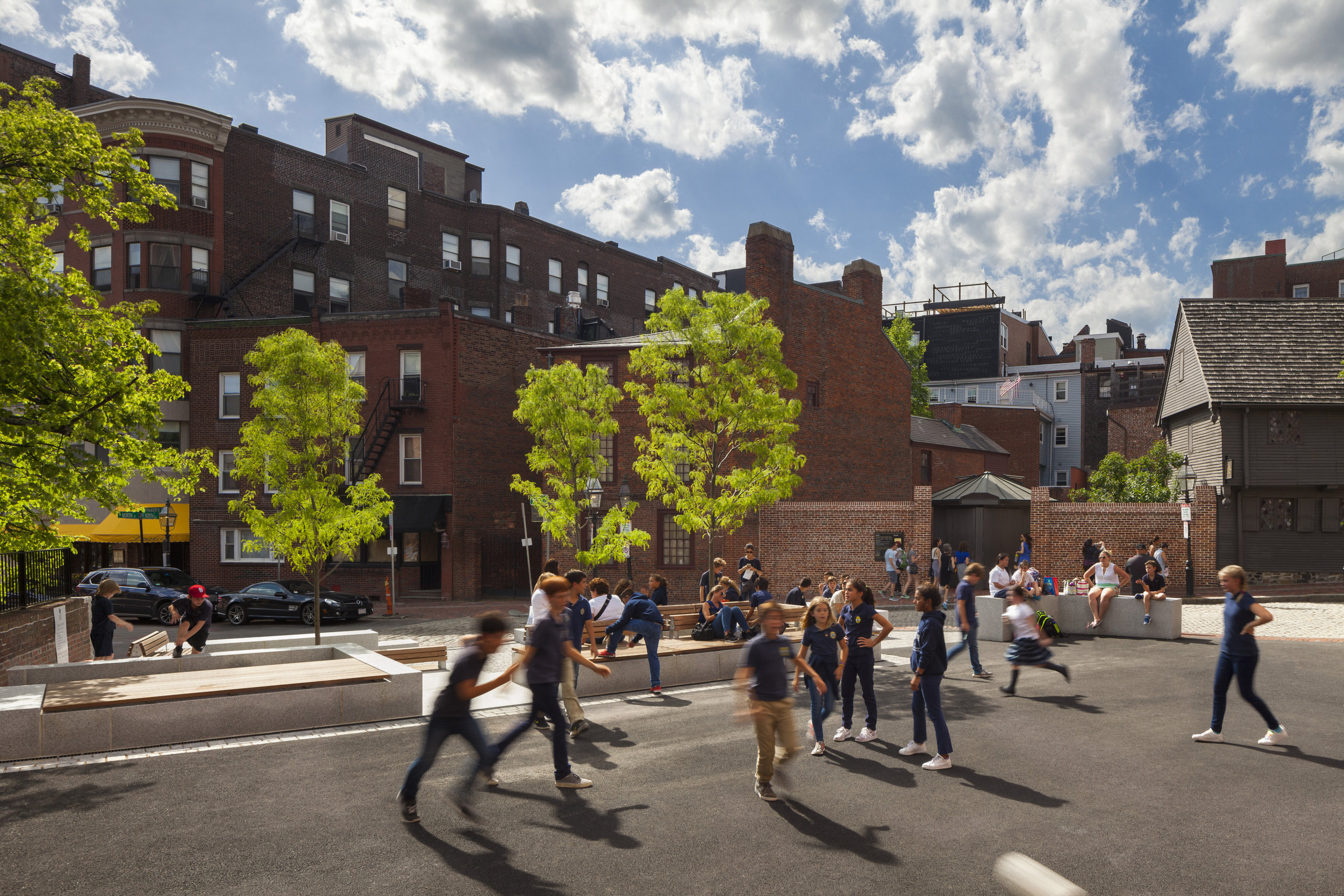 Rachel Revere Square, Boston, MA - Kyle Zick Landscape Architecture