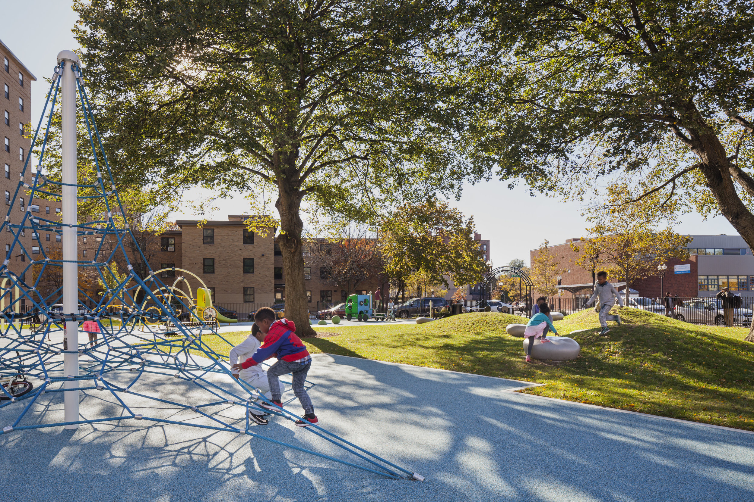 Monsignor Reynolds Playground, Boston, MA - CBA Landscape Architecture