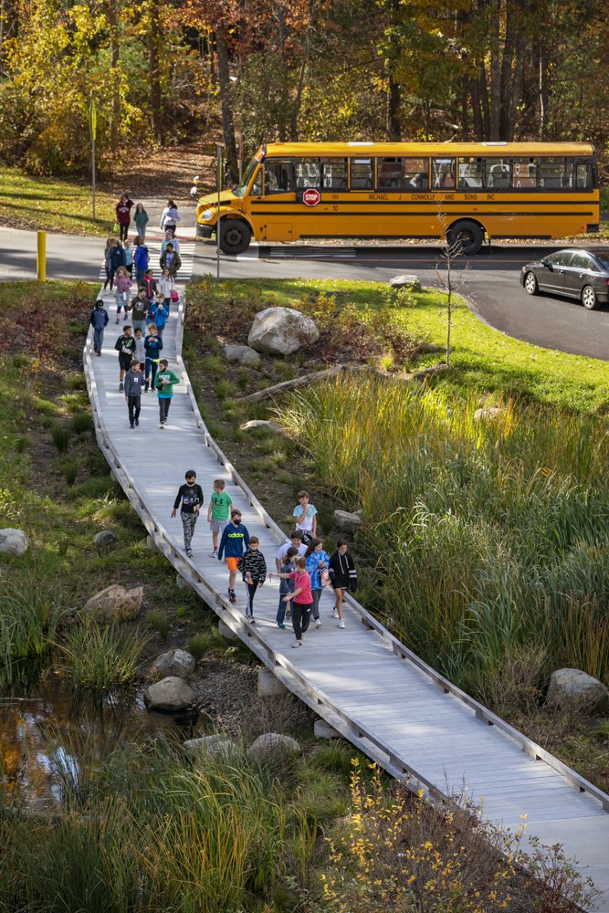 Kennedy Middle School, Natick MA - Traverse Landscape Architects