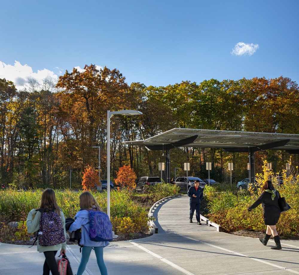 Kennedy Middle School, Natick MA - Traverse Landscape Architects