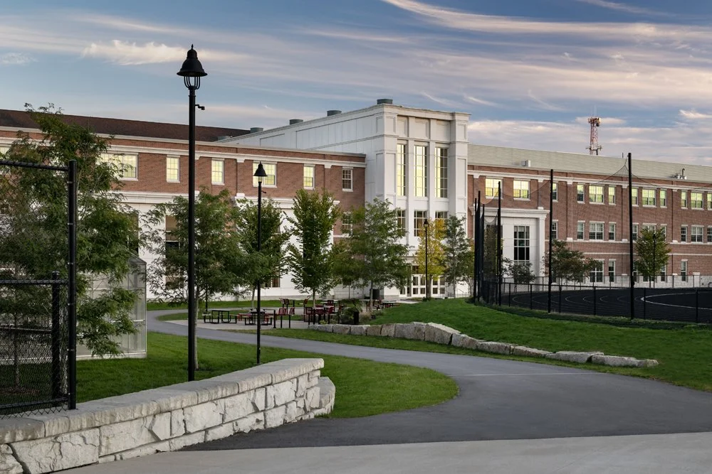 Durfee High School, Fall River MA - Traverse Landscape Architecture 