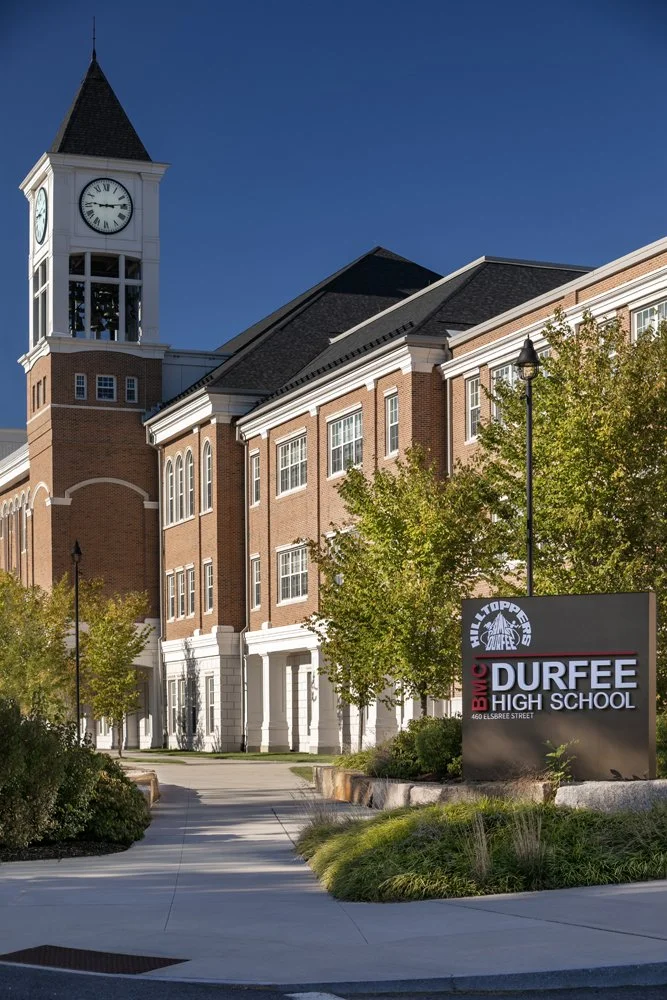 Durfee High School, Fall River MA - Traverse Landscape Architecture 