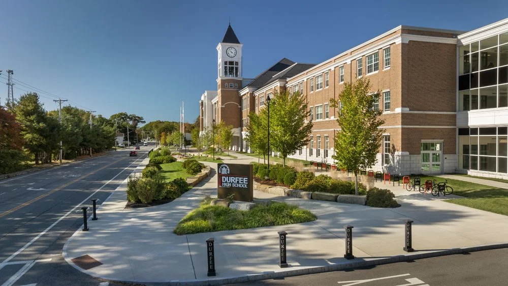 Durfee High School, Fall River MA - Traverse Landscape Architecture 