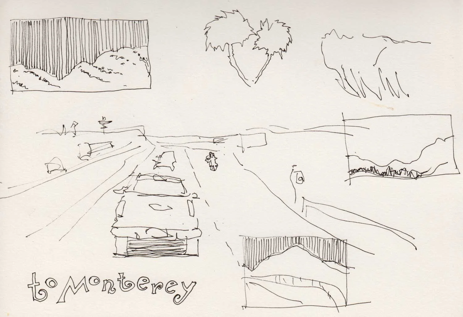 Car sketch