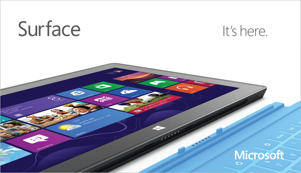 Surface Launch 2012