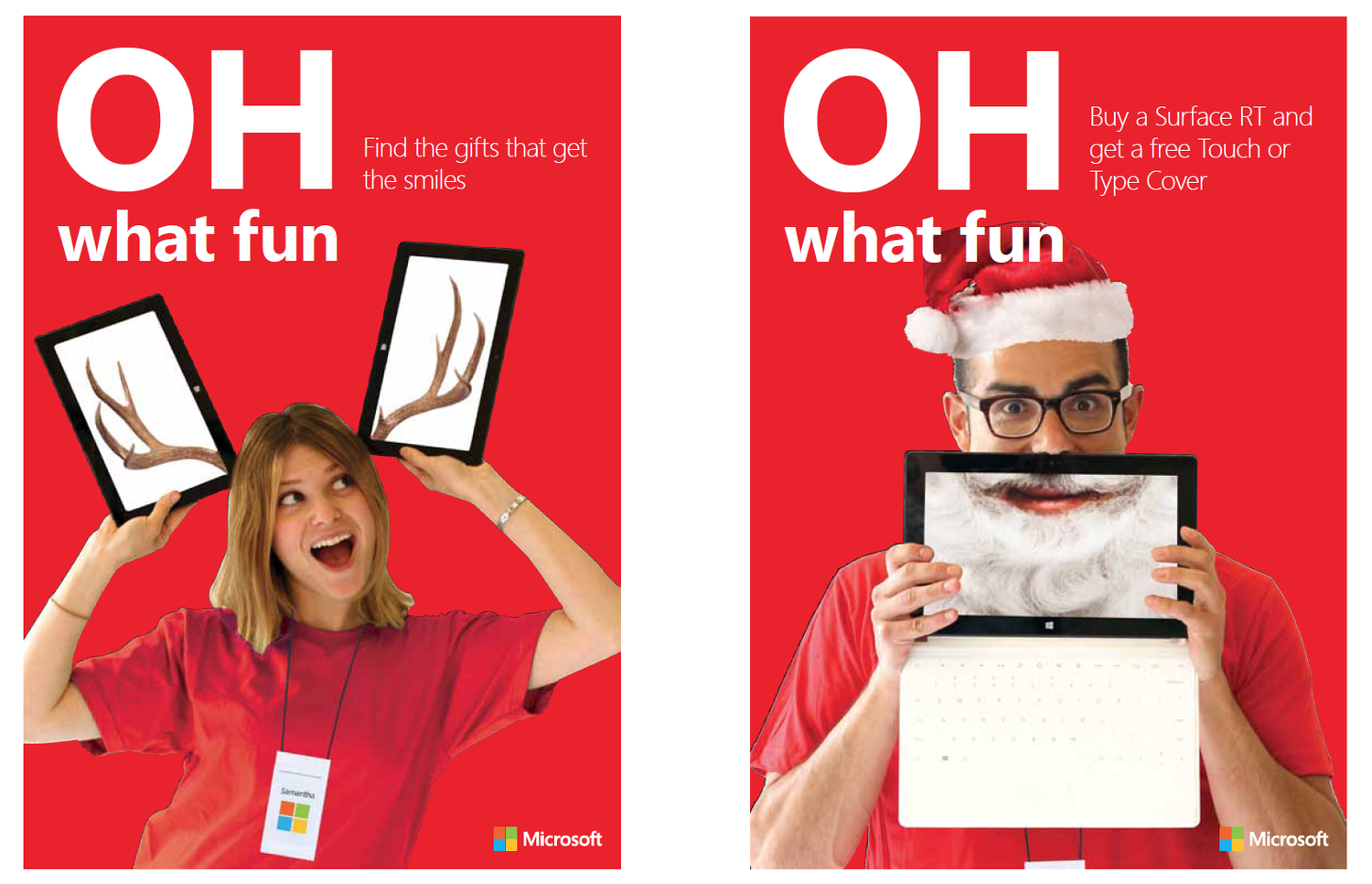 Holiday 2013 signage