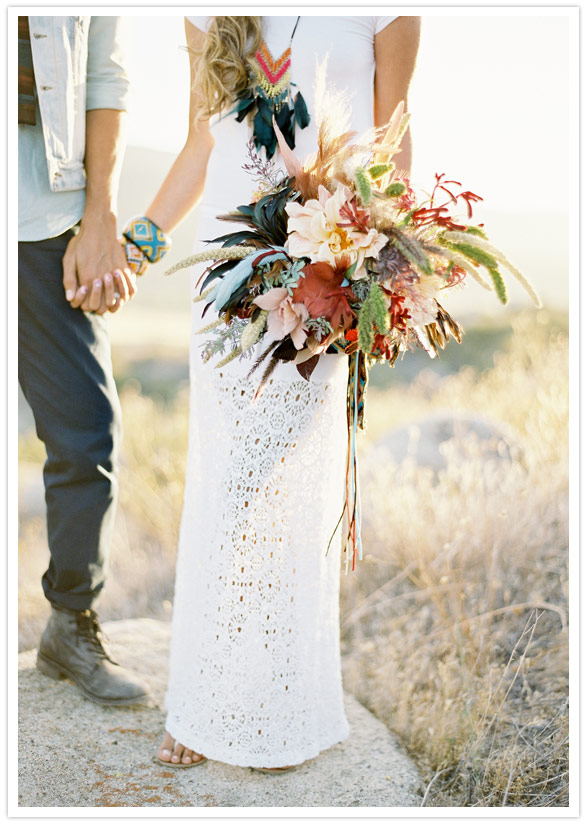 Honey & Poppies bouquet by Jose Villa via 100 Layer Cake