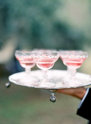 Cocktails via Once Wed