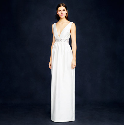 J. Crew Annabelle gown, $895