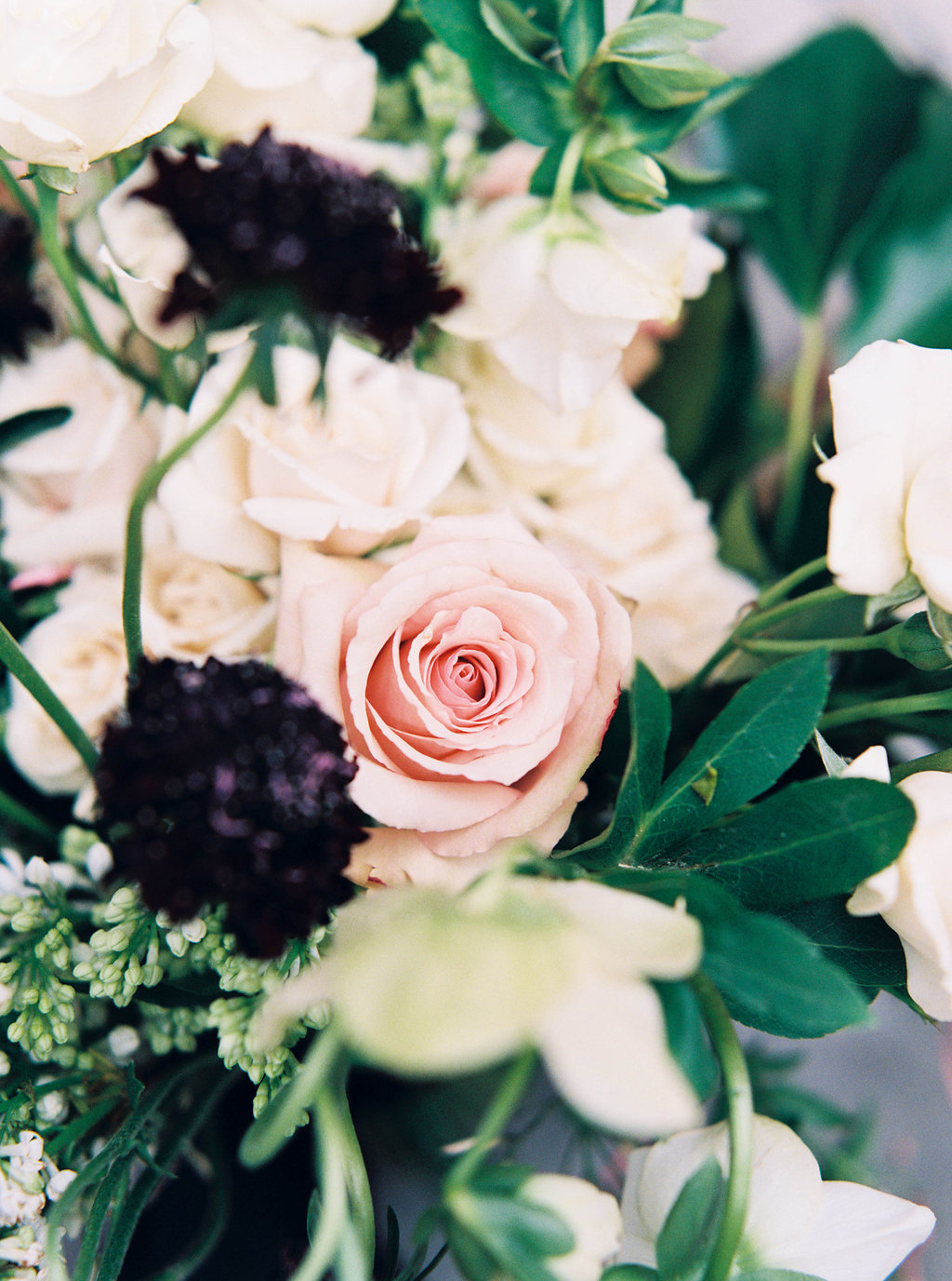 Organic Black & White Wedding Inspiration - Lindsey Brunk