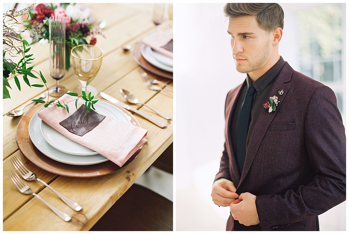 Cognac & Blackberry Editorial - Lindsey Brunk