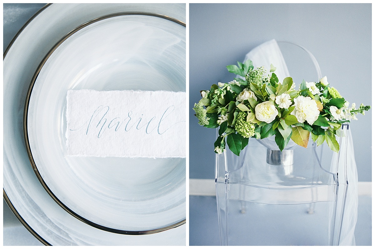 Modern Moonstone & Chartreuse Wedding Inspiration - Lindsey Brunk