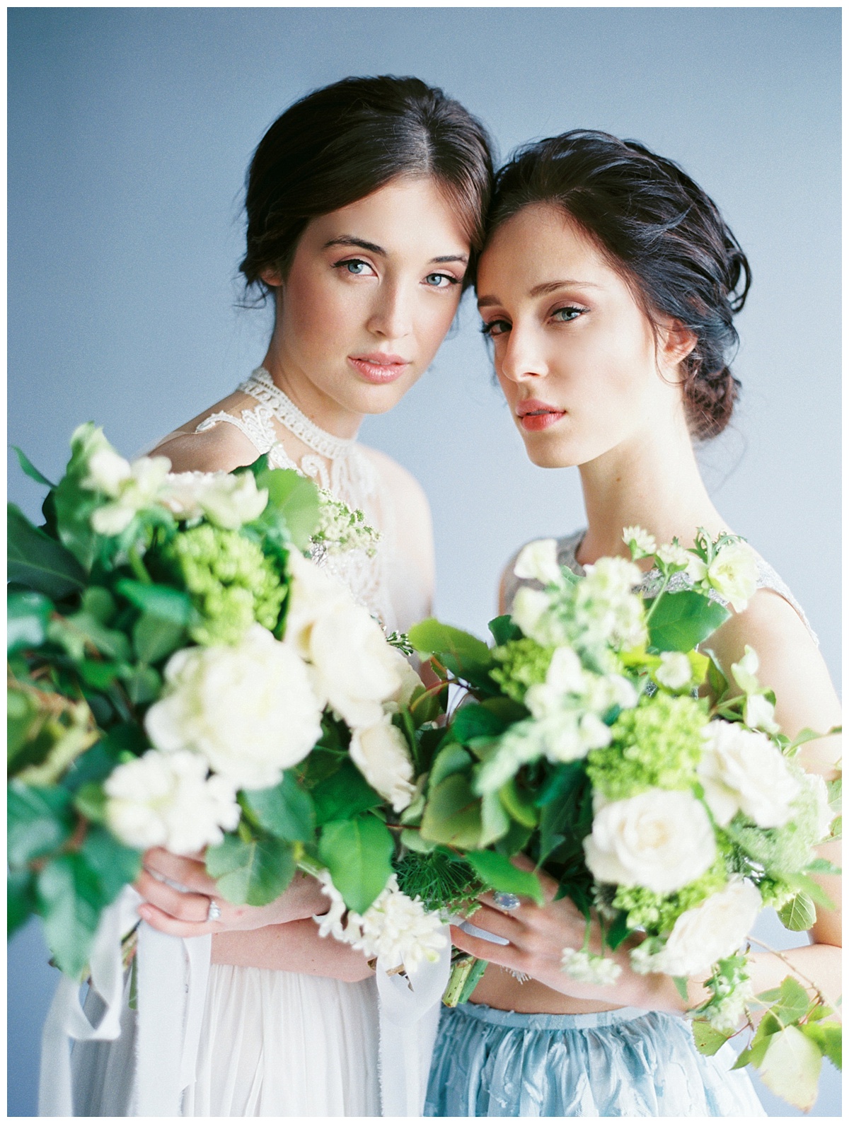 Modern Moonstone & Chartreuse Wedding Inspiration - Lindsey Brunk