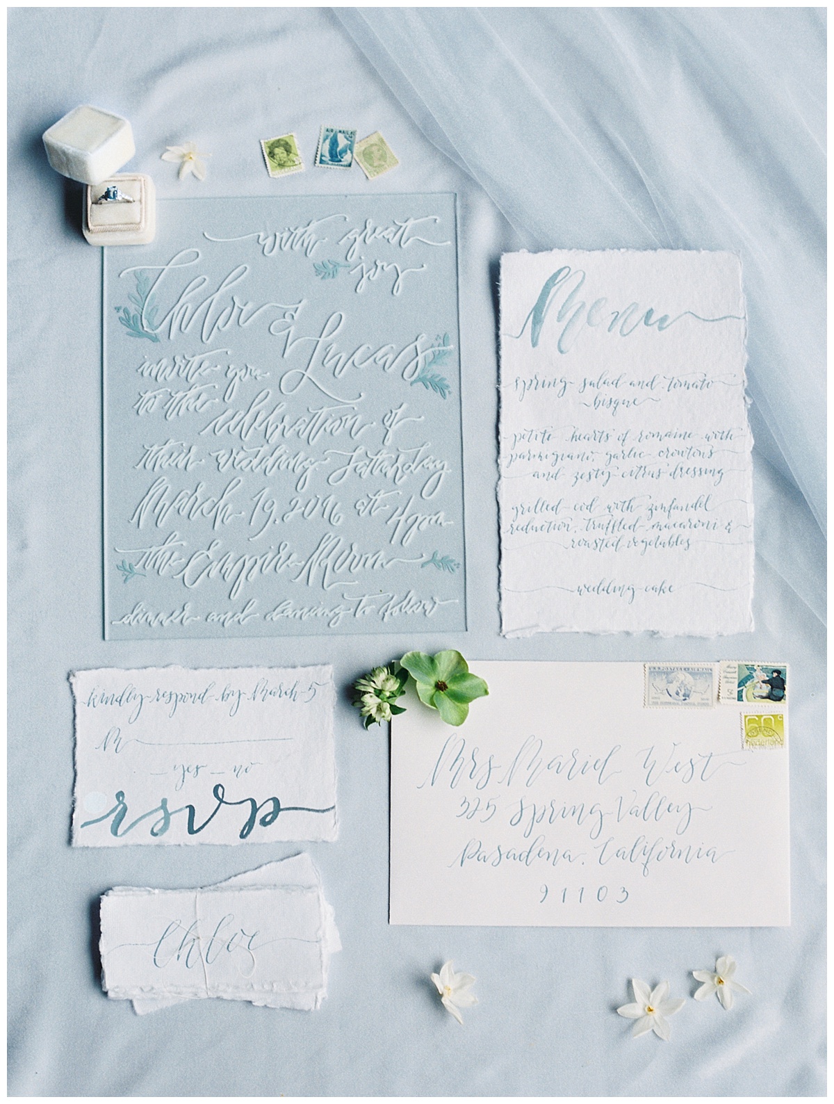 Modern Moonstone & Chartreuse Wedding Inspiration - Lindsey Brunk