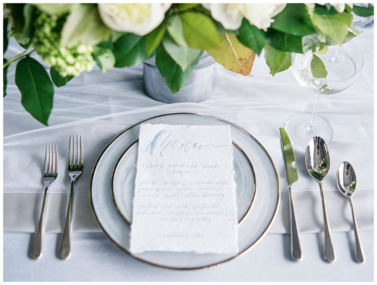 Modern Moonstone & Chartreuse Wedding Inspiration - Lindsey Brunk