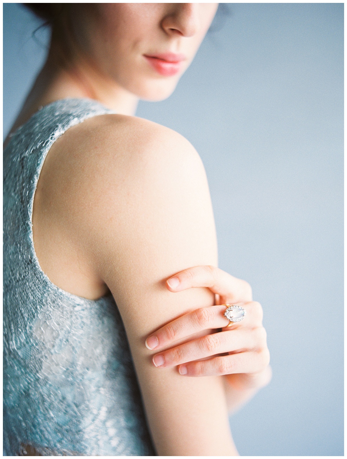 Modern Moonstone & Chartreuse Wedding Inspiration - Lindsey Brunk