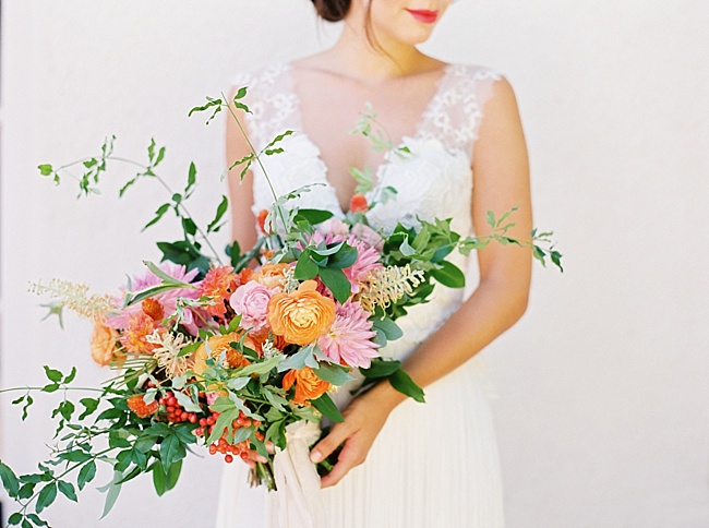 Colorful Summer Bridal Inspiration- Lindsey Brunk