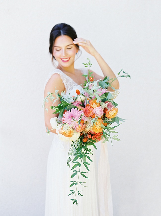 Colorful Summer Bridal Inspiration- Lindsey Brunk
