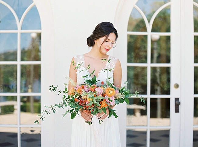 Colorful Summer Bridal Inspiration- Lindsey Brunk