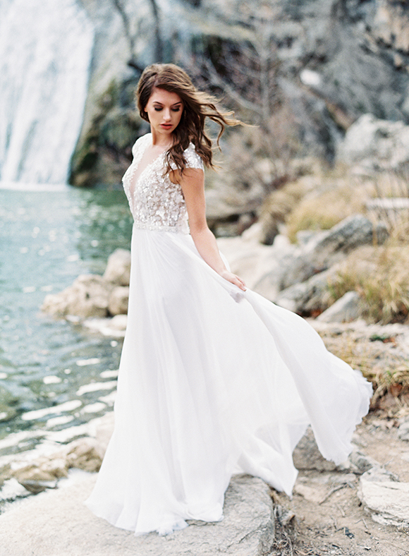 Elegant Waterfall Editorial - Lindsey Brunk