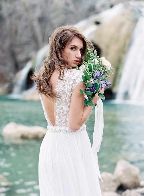 Elegant Waterfall Editorial - Lindsey Brunk