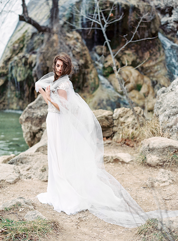 Elegant Waterfall Editorial - Lindsey Brunk