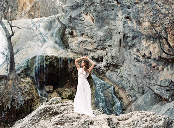 Elegant Waterfall Editorial - Lindsey Brunk