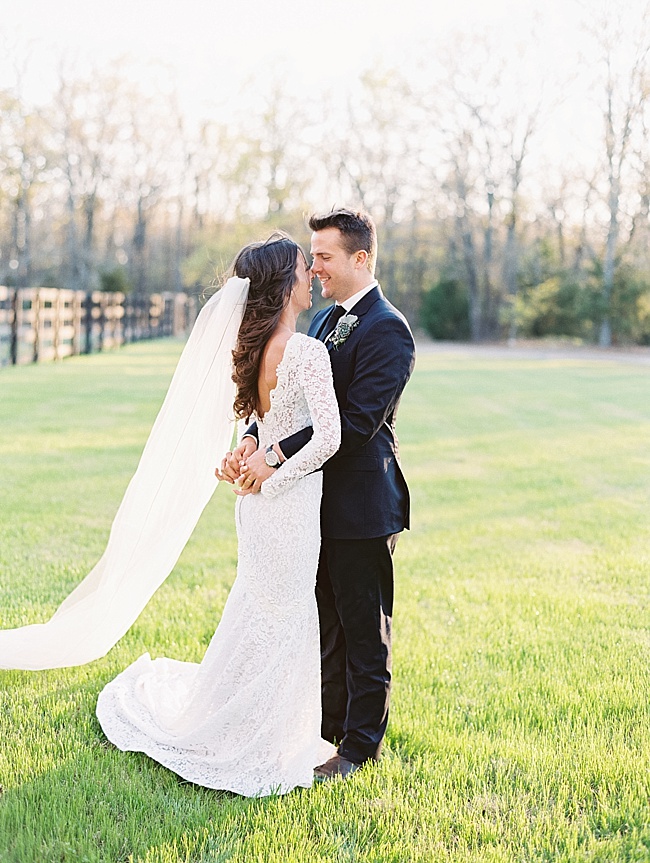 Callie & Chris Outdoor Spring Wedding - Lindsey Brunk