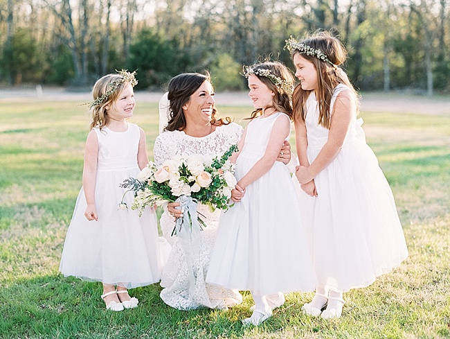 Callie & Chris Outdoor Spring Wedding - Lindsey Brunk