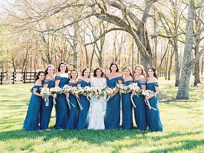 Callie & Chris Outdoor Spring Wedding - Lindsey Brunk