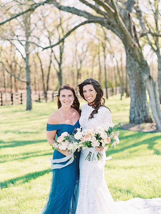 Callie & Chris Outdoor Spring Wedding - Lindsey Brunk