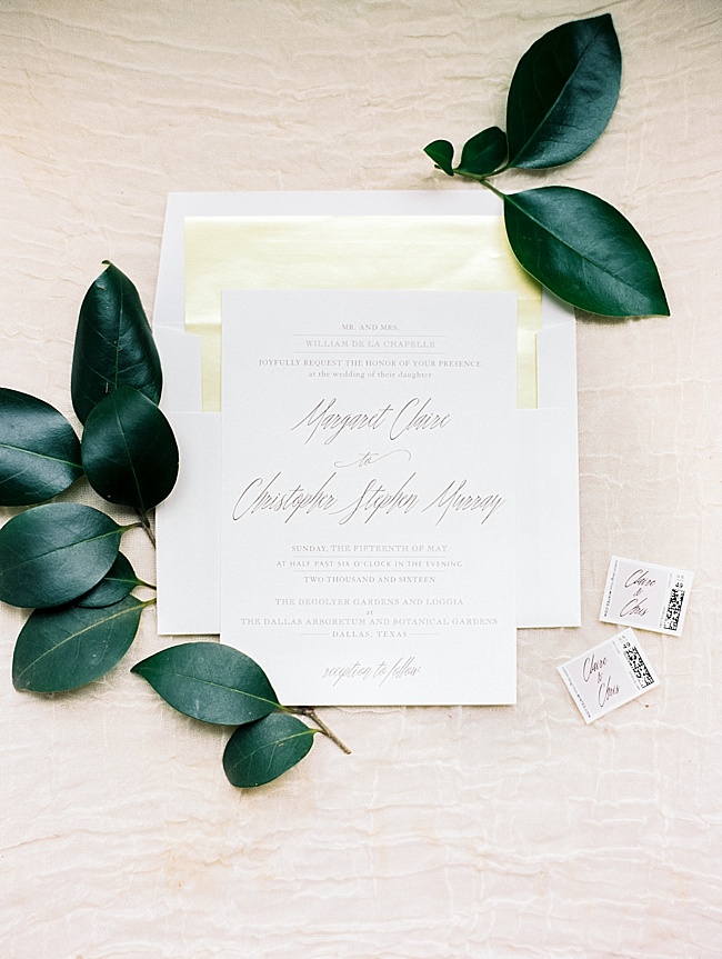 Romantic Dallas Arboretum Military Wedding - Lindsey Brunk