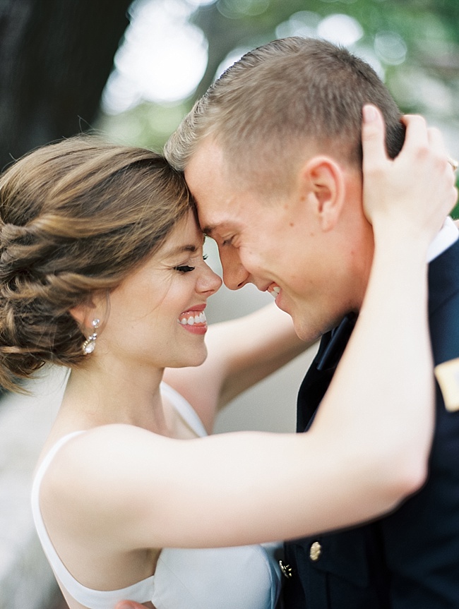 Romantic Dallas Arboretum Military Wedding - Lindsey Brunk