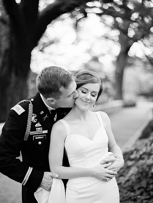 Romantic Dallas Arboretum Military Wedding - Lindsey Brunk