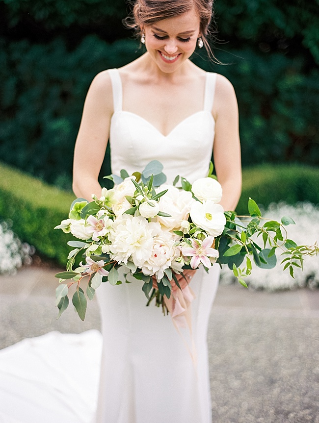 Romantic Dallas Arboretum Military Wedding - Lindsey Brunk