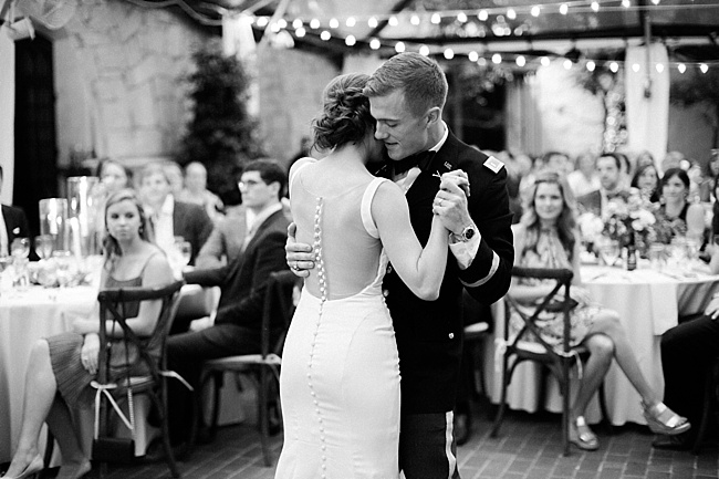 Romantic Dallas Arboretum Military Wedding - Lindsey Brunk