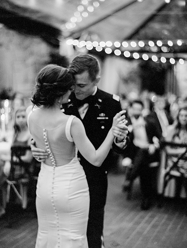 Romantic Dallas Arboretum Military Wedding - Lindsey Brunk