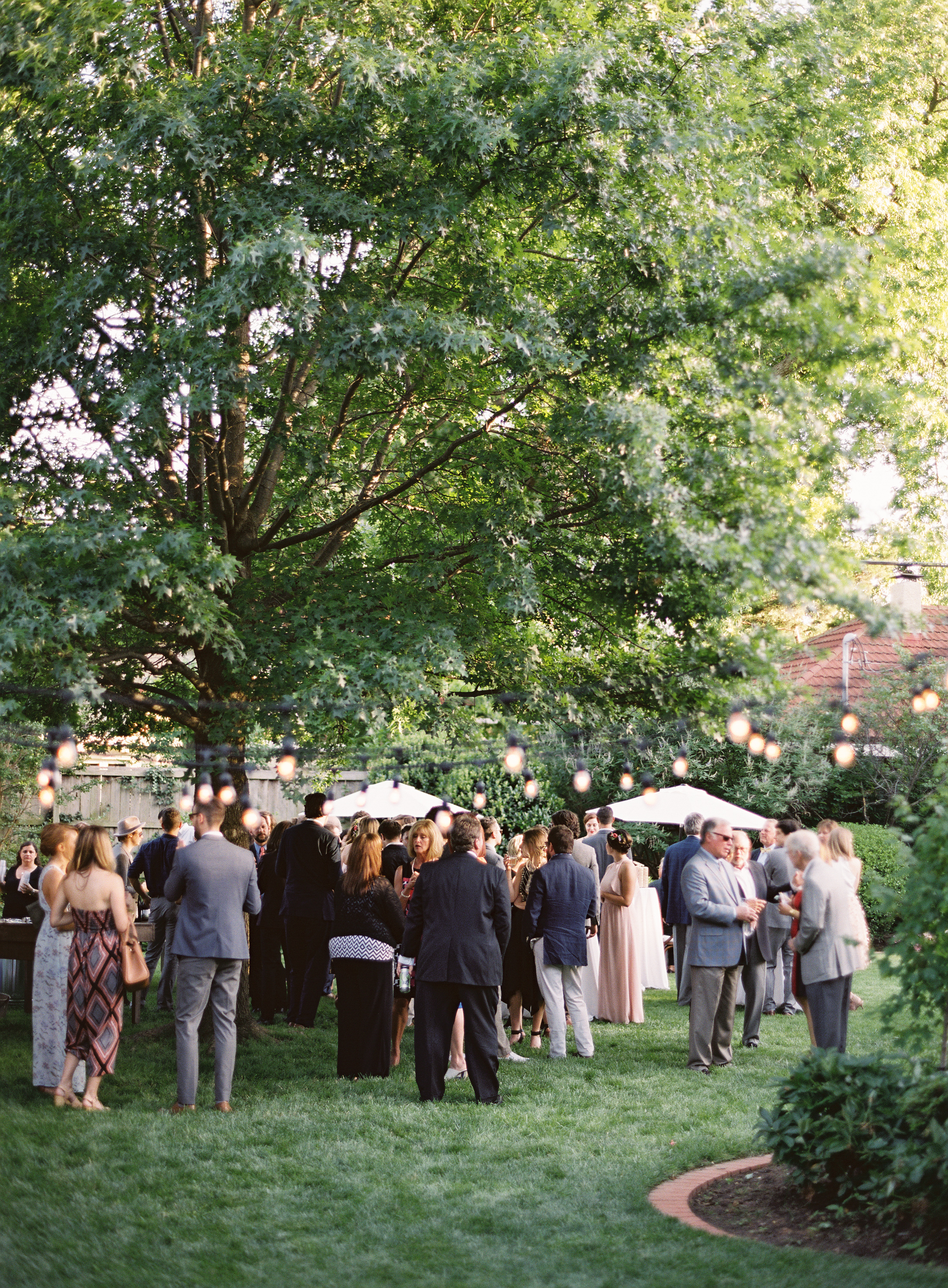 Stylish Backyard Wedding - Lindsey Brunk