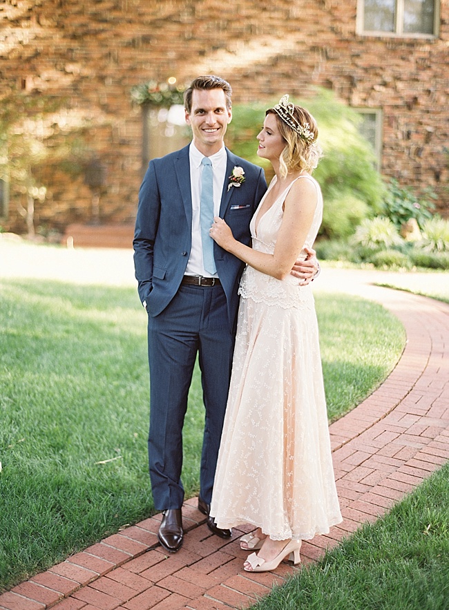 Stylish Backyard Wedding - Lindsey Brunk