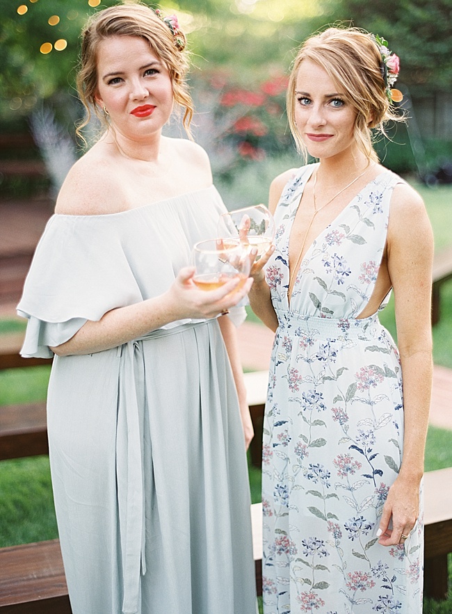 Stylish Backyard Wedding - Lindsey Brunk