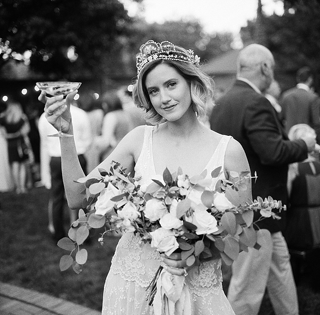 Stylish Backyard Wedding - Lindsey Brunk