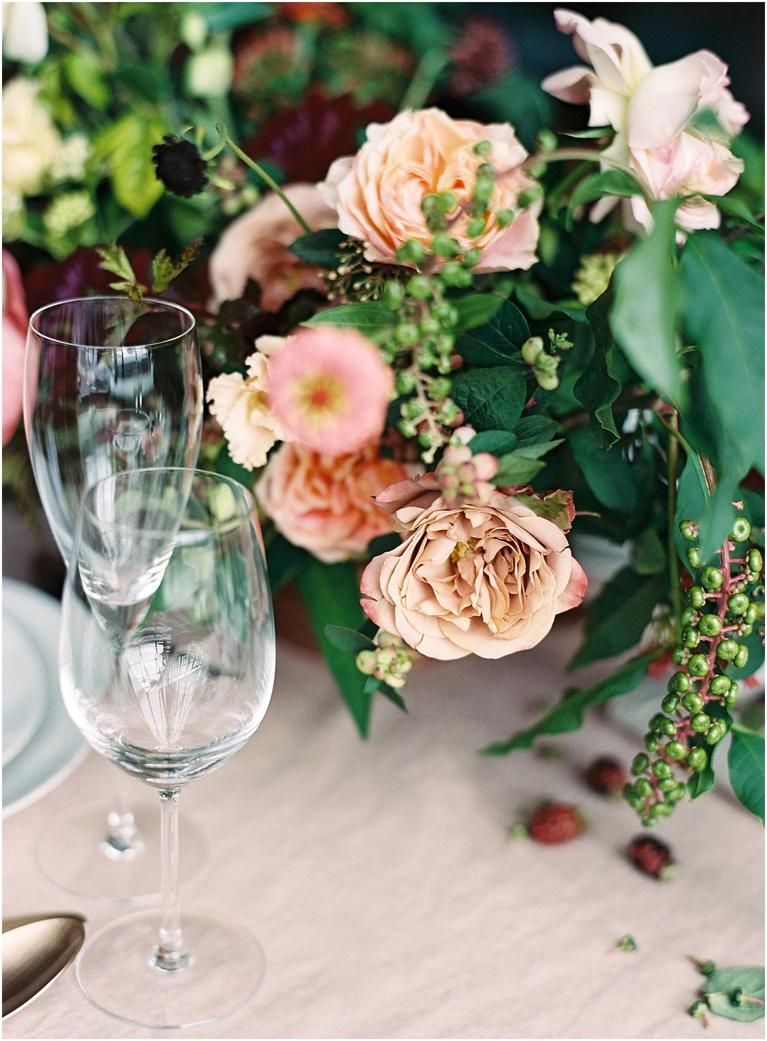Organic Autumn Wedding Inspiration - Lindsey Brunk