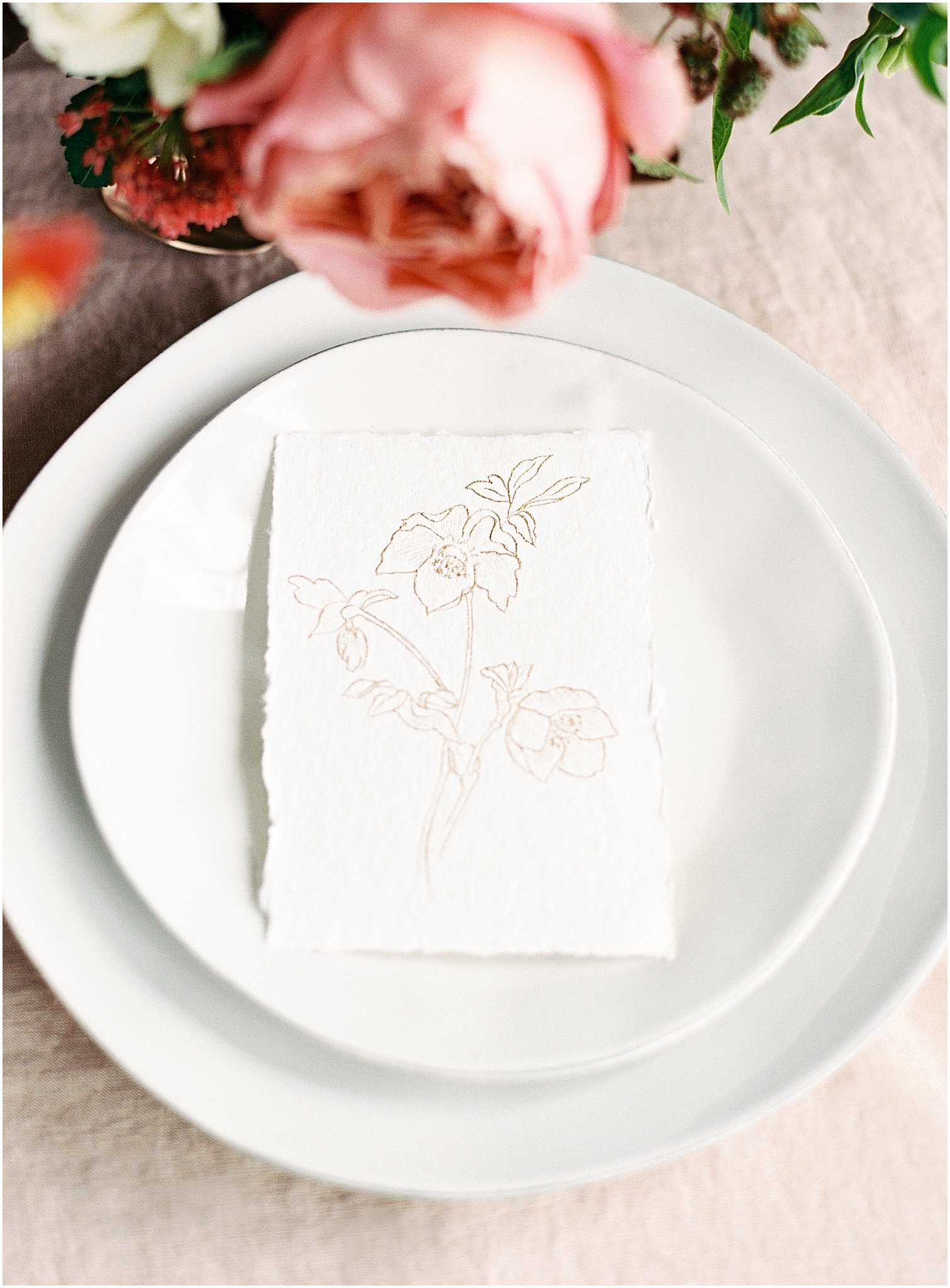 Organic Autumn Wedding Inspiration - Lindsey Brunk
