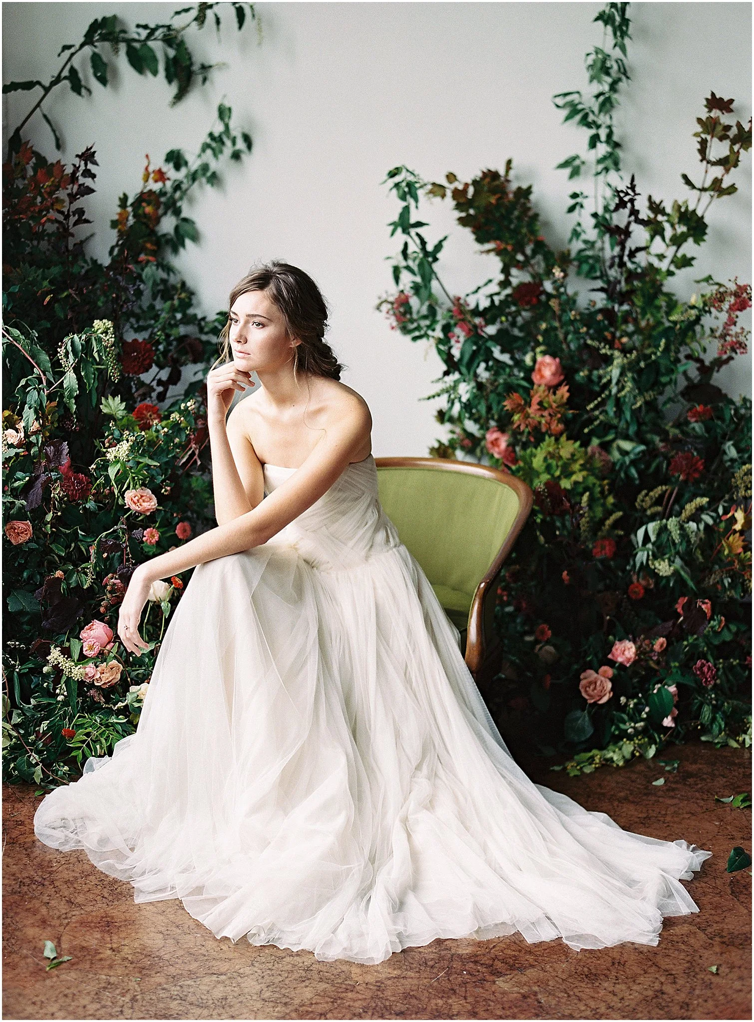 Organic Autumn Wedding Inspiration - Lindsey Brunk