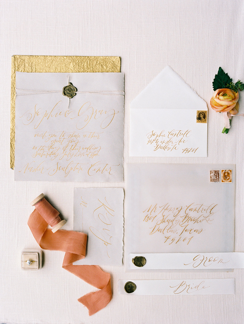 Elegant Autumn Wedding Inspiration - Lindsey Brunk