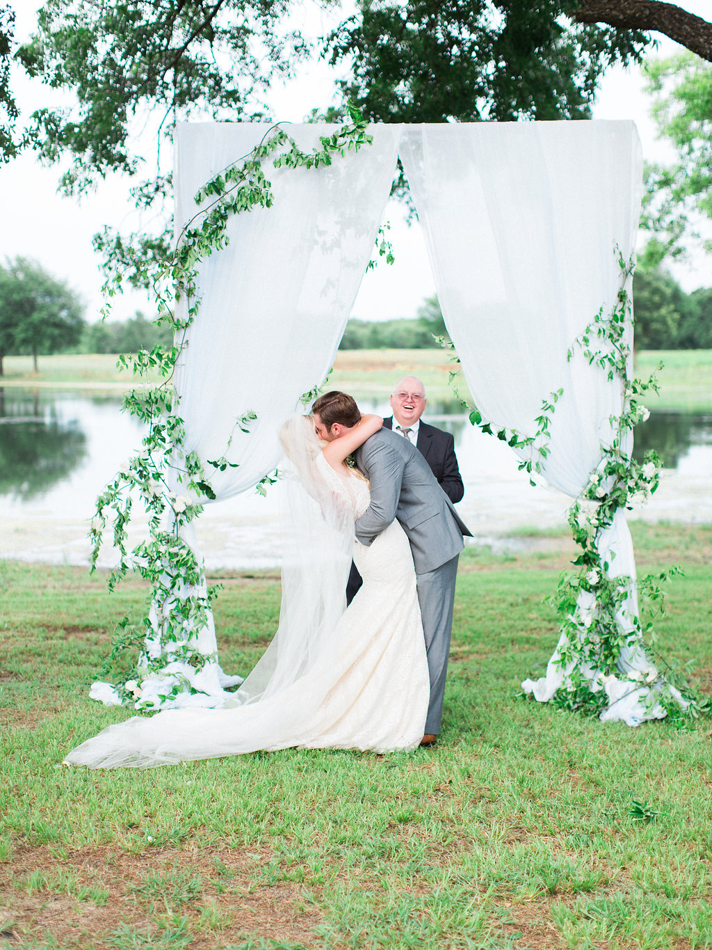 Megan & Colton: Elegant Summer Ranch Wedding - Lindsey Brunk