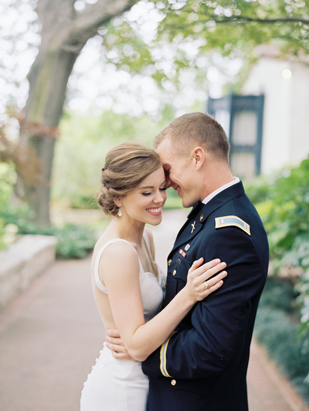 Military Garden Wedding - Lindsey Brunk