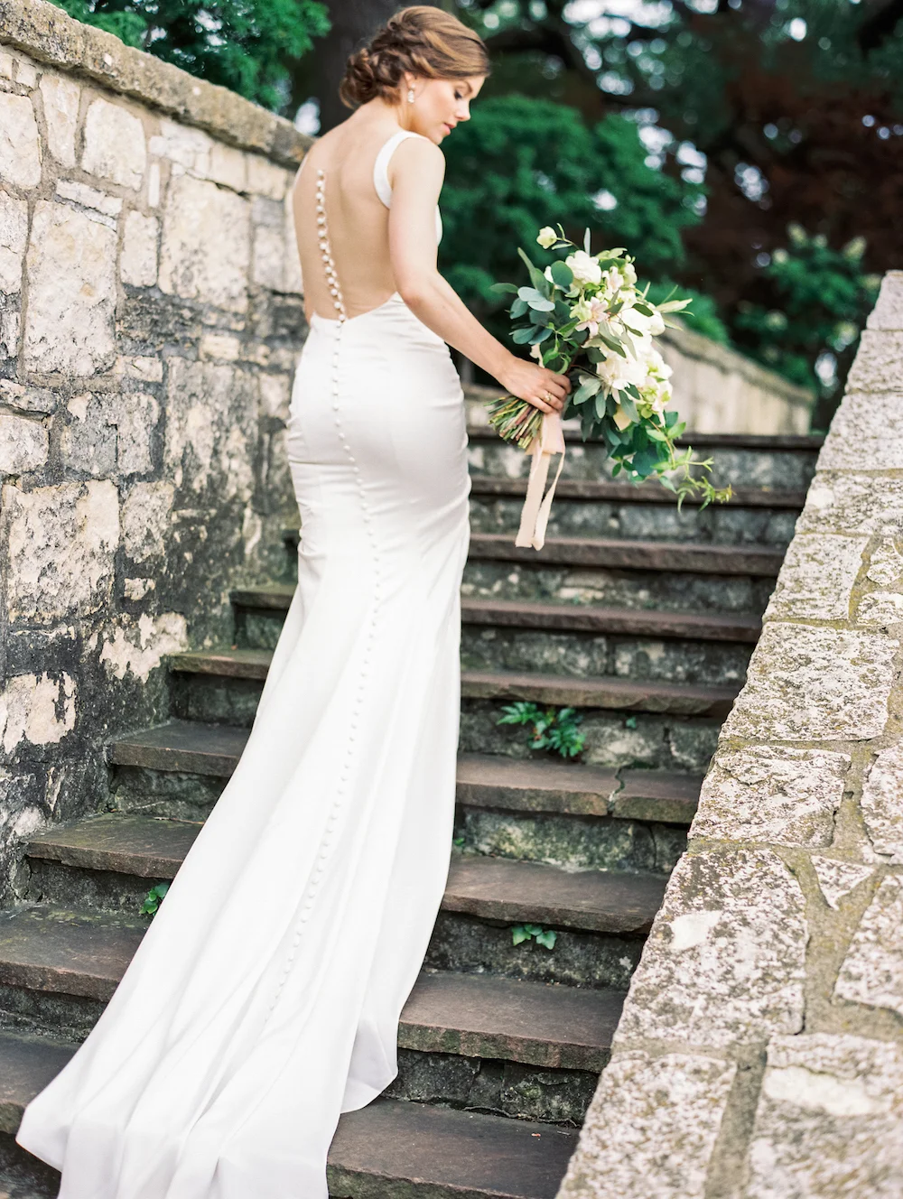 Military Garden Wedding - Lindsey Brunk
